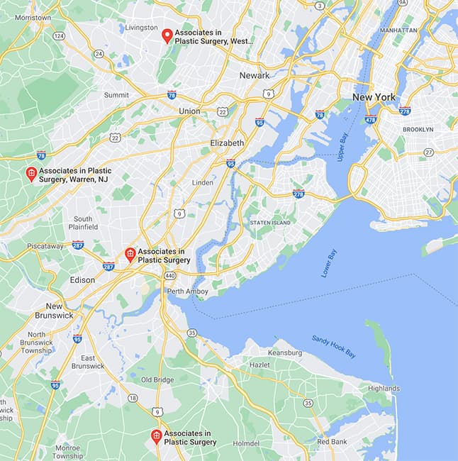 One of Associates in plastic surgery's locations