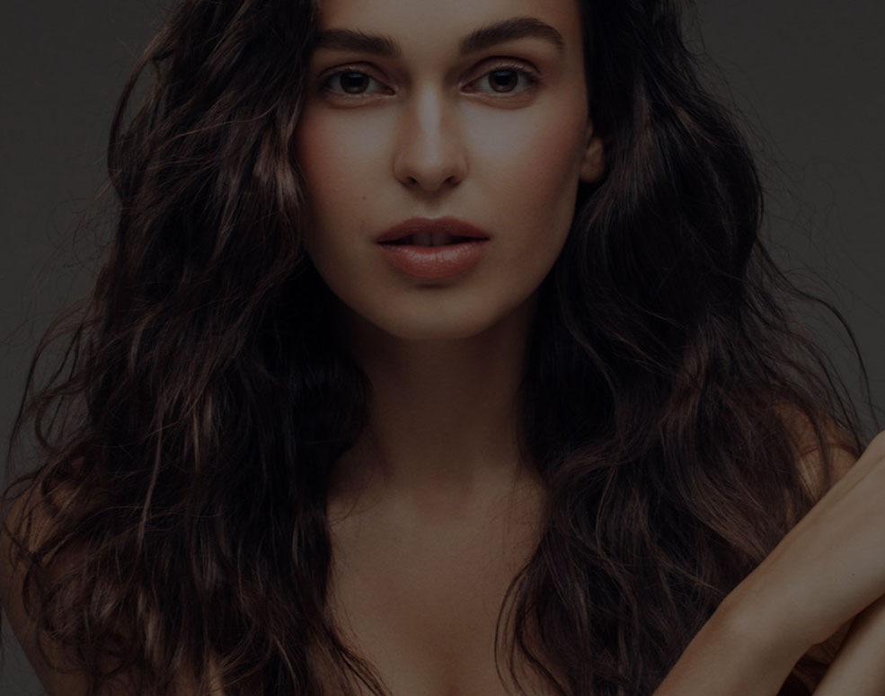 Pretty brunette lady