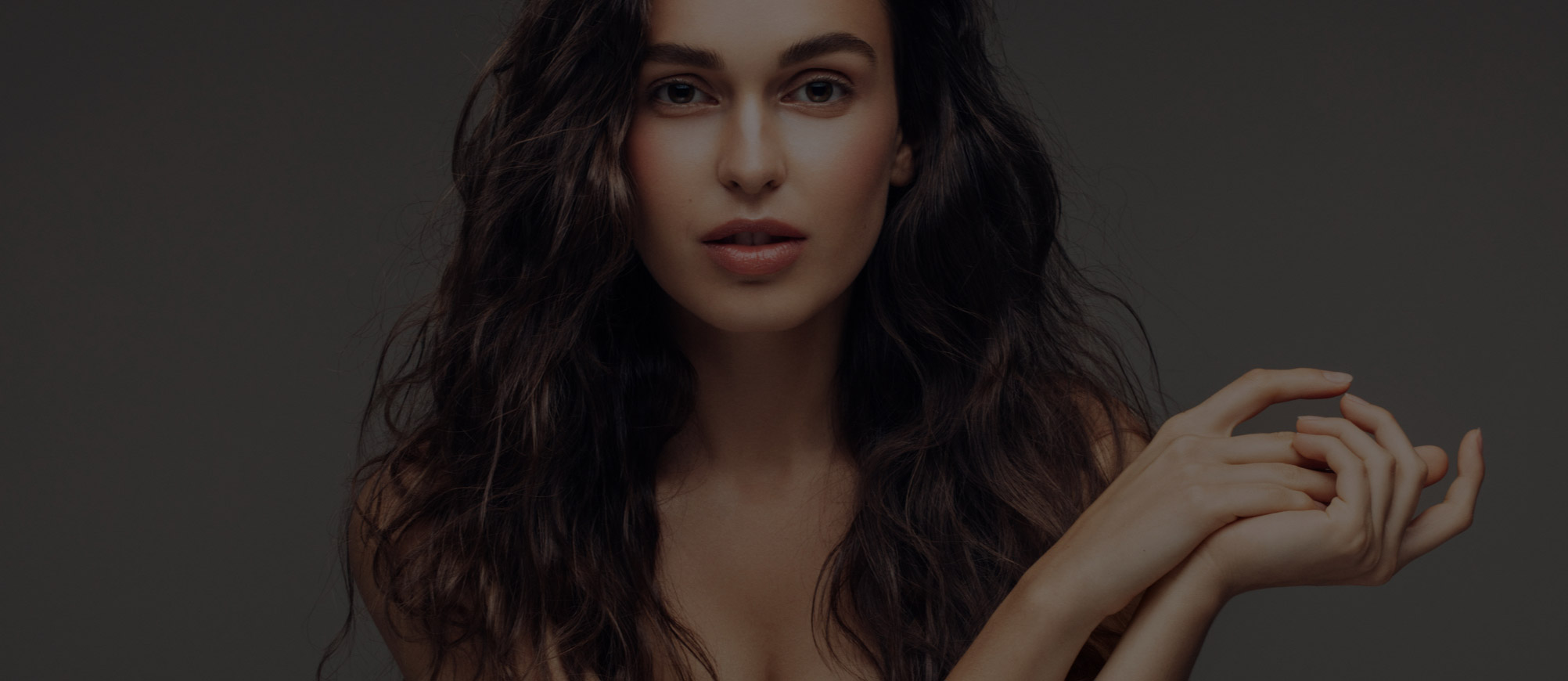 Pretty brunette lady